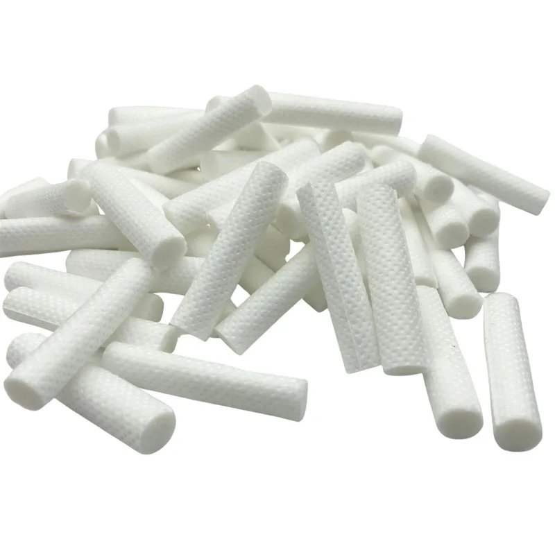 100Pcs Aromatherapy Essential Oil Cotton Wicks for Nasal Inhaler Sticks -  AliExpress