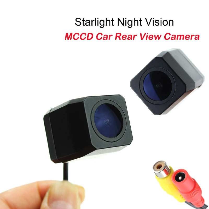 3-1 Starlight Night Vision 15M visible 1000TVL Waterproof MCCD 3-layer Dual lens Car Reversing Backup Rear View Camera HD