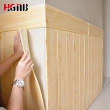DIY Деревянные зерна 3D обои для гостиной домашний декор PE пена водонепроницаемое покрытие для стен стикер ТВ фон 3D стикер s