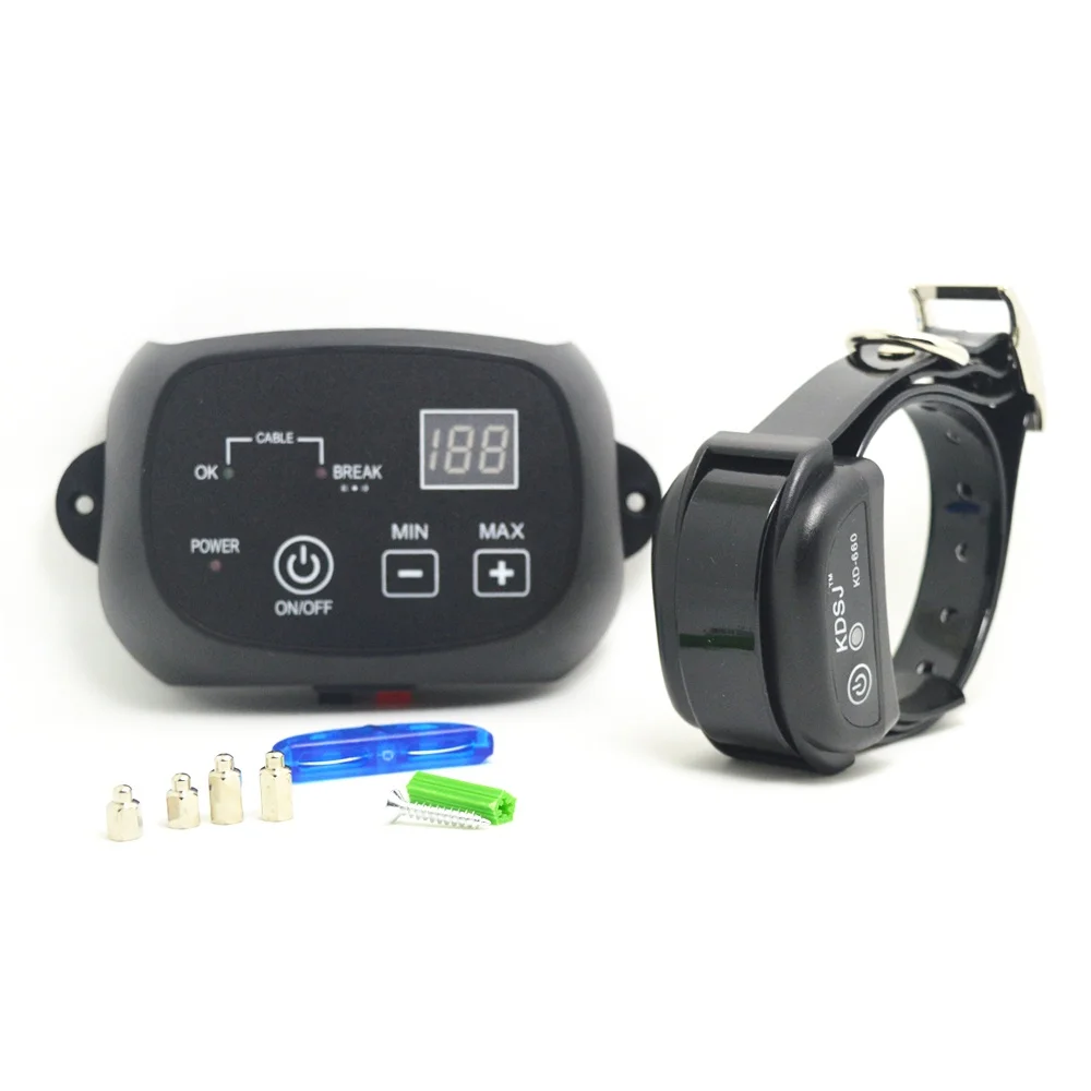 

Electric Wireless Pet Fence Waterproof Dog Electronic Remote Training Collar LCD display Dog Fence Safety pet supplies