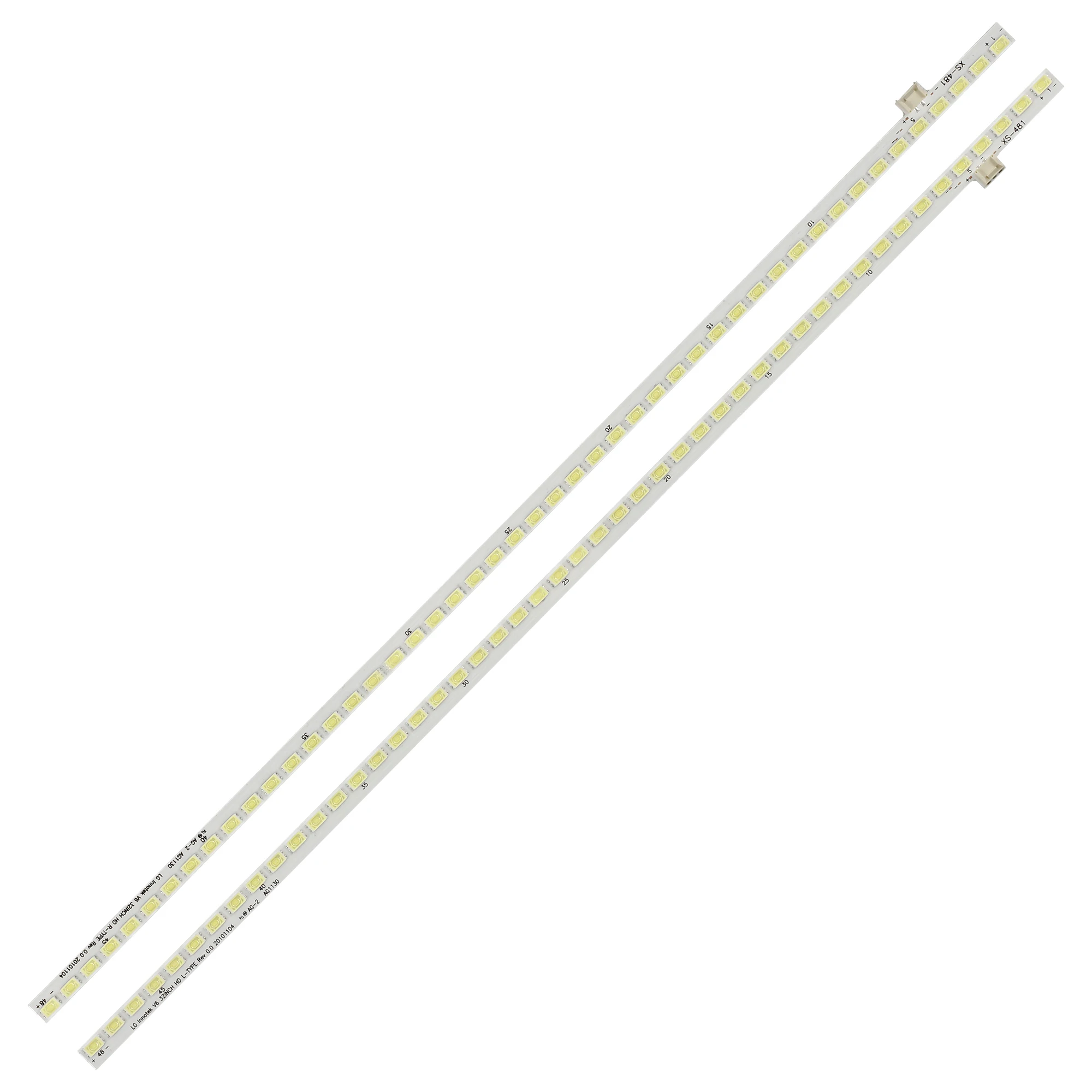 Tira de Luz de Fundo Led para lg Innotek v6 32in hd L-tipo r 32pfl5406h 32lv2500 32pfl5306 Lc320exe Lc320exn 32lv250u 32e72ra