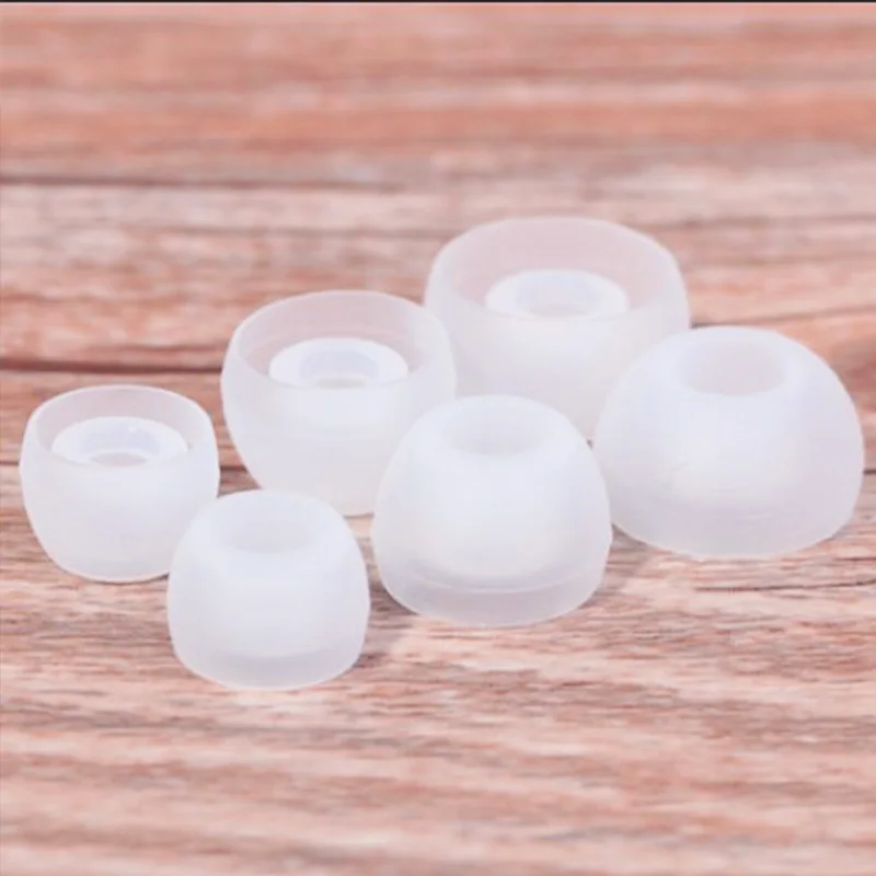 

3 Pairs Ear Pads For Headphones Earbuds Eartips Accessories Earphone Tips Silicone Ear Tips In-ear Earphone Covers Fast Ship