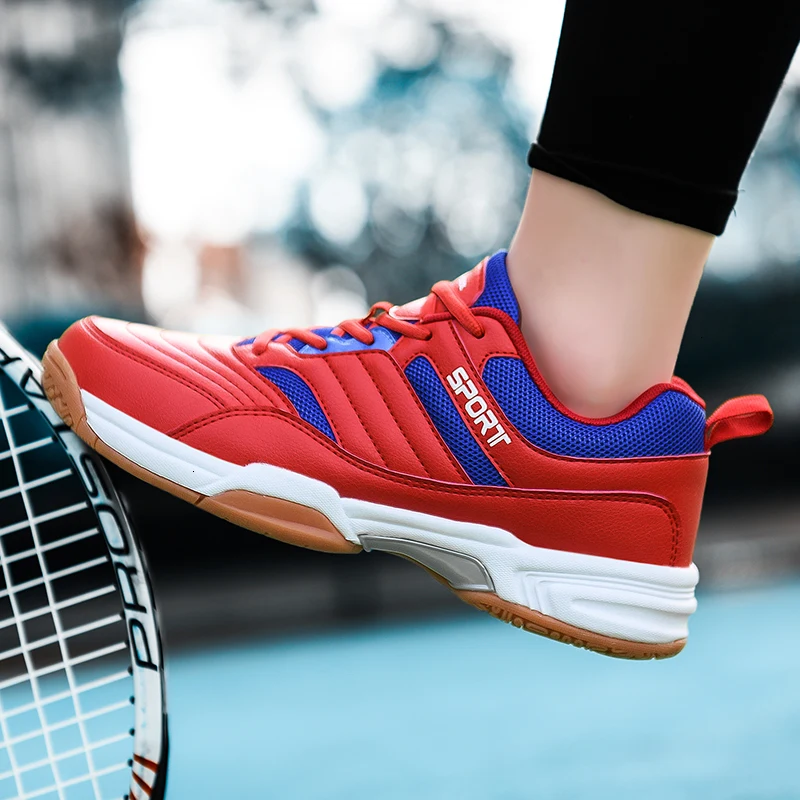 BOUSSAC качество, Мужская обувь для бадминтона, мужские спортивные кроссовки для тренировок, черные, красные, для фитнеса, тенниса, мужская обувь, большие размеры