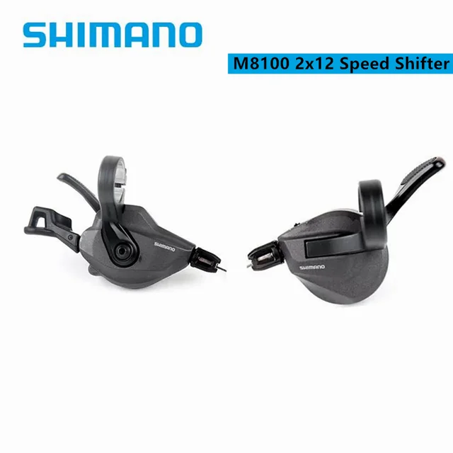Shimano XT M8100 2X12 Shifter Kecepatan 