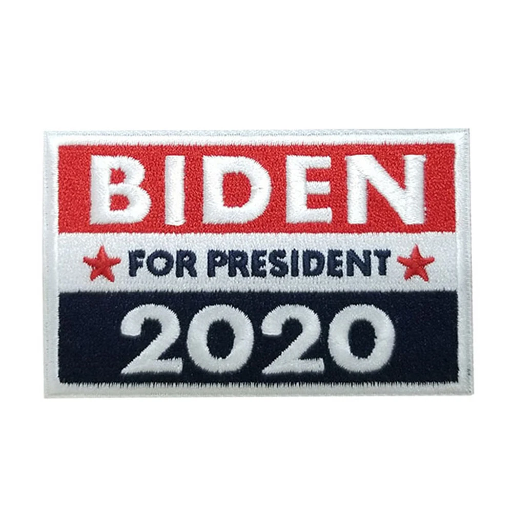 5 шт. Biden 2020 Morale шитье повязки аппликация держать Америку большое Тактическое