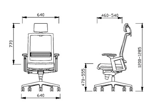 30 шт упаковка, Basical II тип Ergonical офисное вращающееся кресло/регулируемые по высоте рабочие стулья