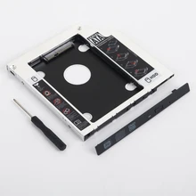 2nd жесткий диск SSD жесткий диск Оптический Защитный Контейнер для устройств считывания и записи информации адаптер для acer Aspire E15 ES1-512 ES1-512-P1SM E5-521-23KH E5-G771G E14 E5-411G-P7YG