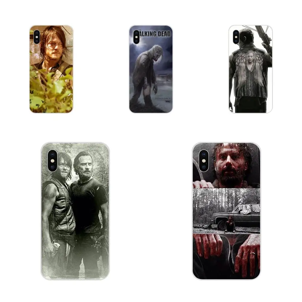 Чехлы из ТПУ для Xiaomi Redmi Mi 4 7A 9T K20 CC9 CC9e Note 7 9 Y3 SE Pro Prime Go Play Darly Dixon The Walking Dead Zombies |