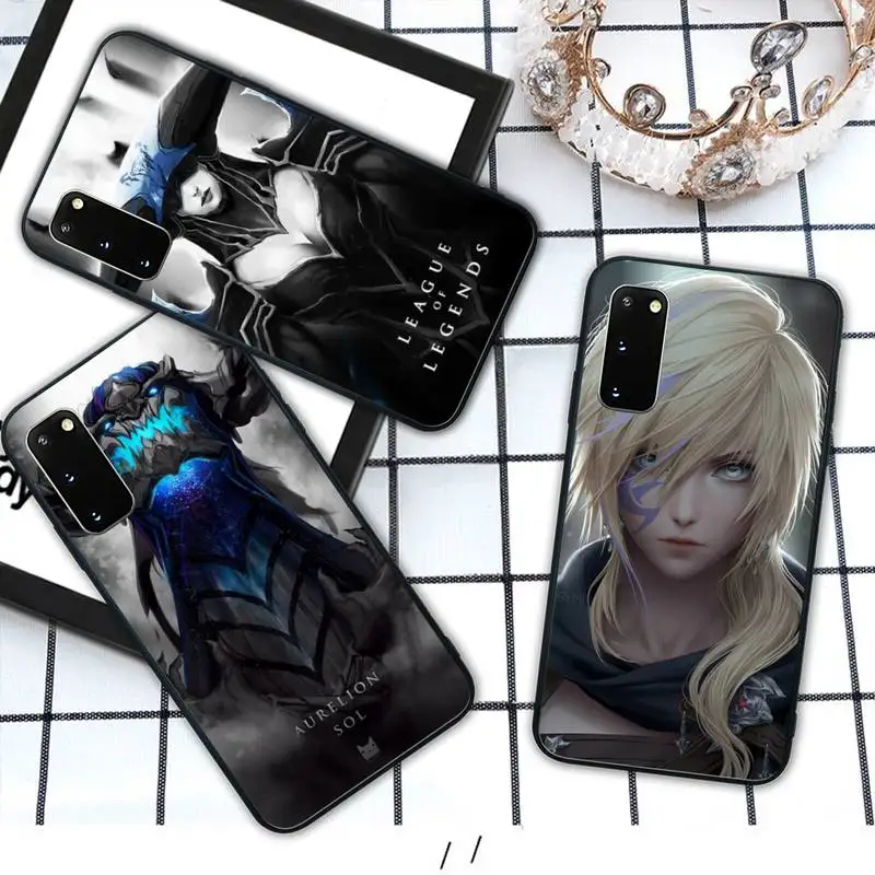 

League of Legends mobile phone cover case for Samsung galaxy s6 s7 edge s8 s9 s10 s10 lite s20 ULTRA plus coque