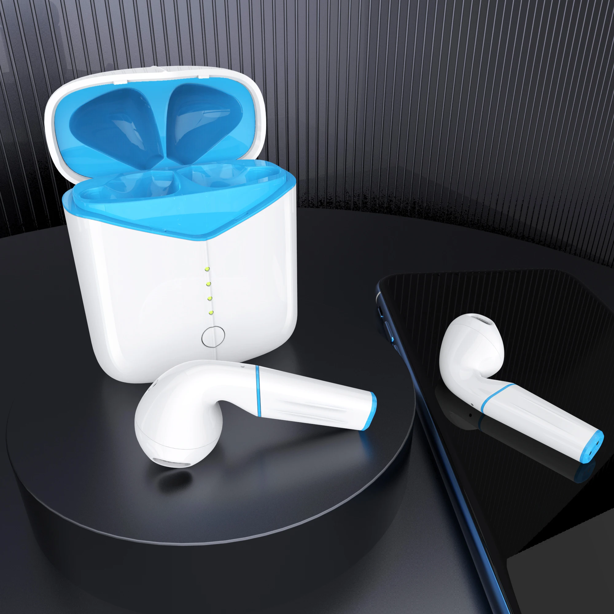 

TWS Bluetooth 5.0 Wireless Earphone Super Bass for iPhone for Samsung for Xiaomi for Huawei Headset with Charging Box Headphones