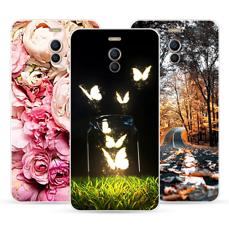 Case for Meizu M5 M5C M5S M6 M6S M6T Soft Silicone TPU Floral Flower Pattern Paint Cover Note |