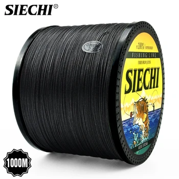 

SIECHI Fishing Line 8 Strands 1000M 500M 300M Multicolor Braided Fishing Line Sea Saltwater Carp Fishing Weave Extreme 100% PE