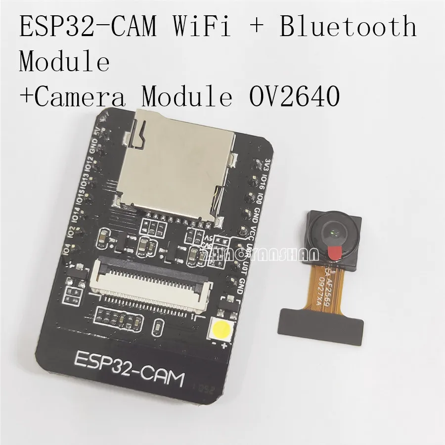 ESP32-CAM ESP32 WiFi+ модуль Bluetooth модуль камеры макетная плата с модулем камеры OV2640 2MP