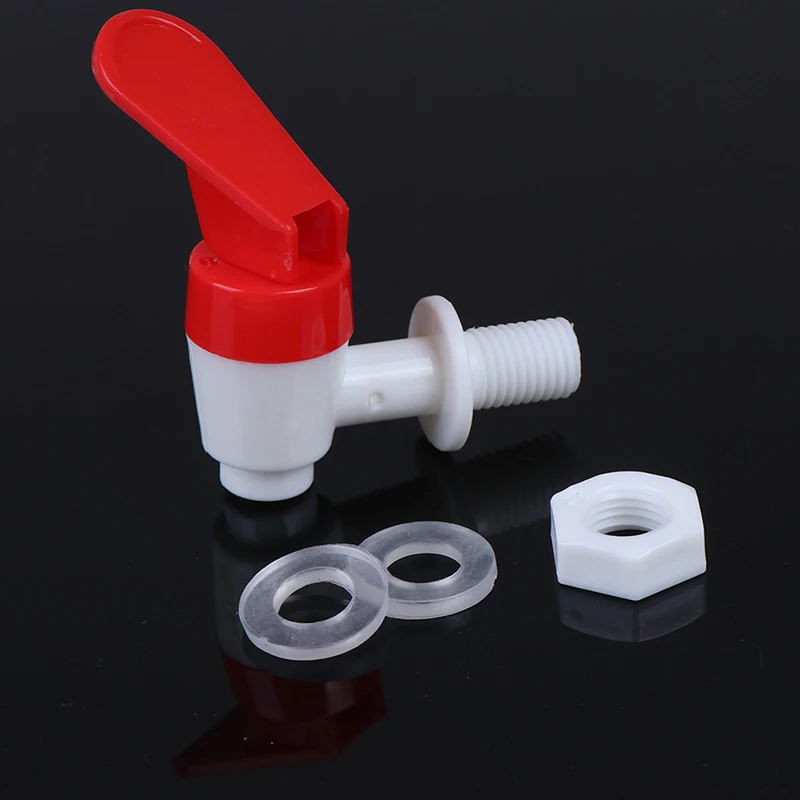 Push-Type Plastic Faucet Tap Spigot for Beverage Water Dispenser Wine Barrel B 
