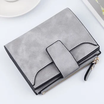 

Retro Women Short Wallet Fashion Coin Bag Zipper Casual Wallet Multi-Card Short Purse With Credit Card Holder Hot Sale Wallet