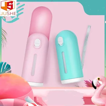 

Dog Food Bowl Dog Feeders Portable Pink Blue Pet Traveling Cup Dog Outdoor Drinking Cup 350ml Mini Pet Water Cup