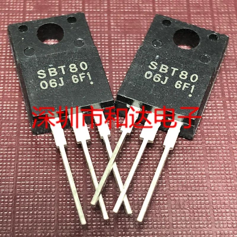 5 шт. SBT80-06J TO-220F 60V 8A