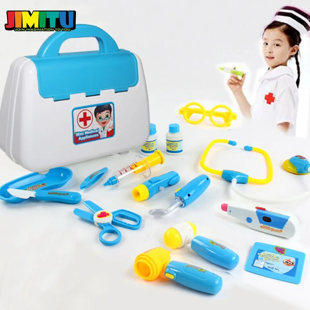 JIMITU детские забавные игрушки игровые наборы доктора симуляция медицина коробка