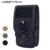 1000D Tactical Double Layer Phone Pouch Military Molle System Uility EDC Gadget Bag Smartphone Holder Bag with Belt Loop Hook
