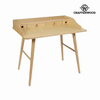 

Wood bureau 4 drawers - Modern Collection by Craftenwood