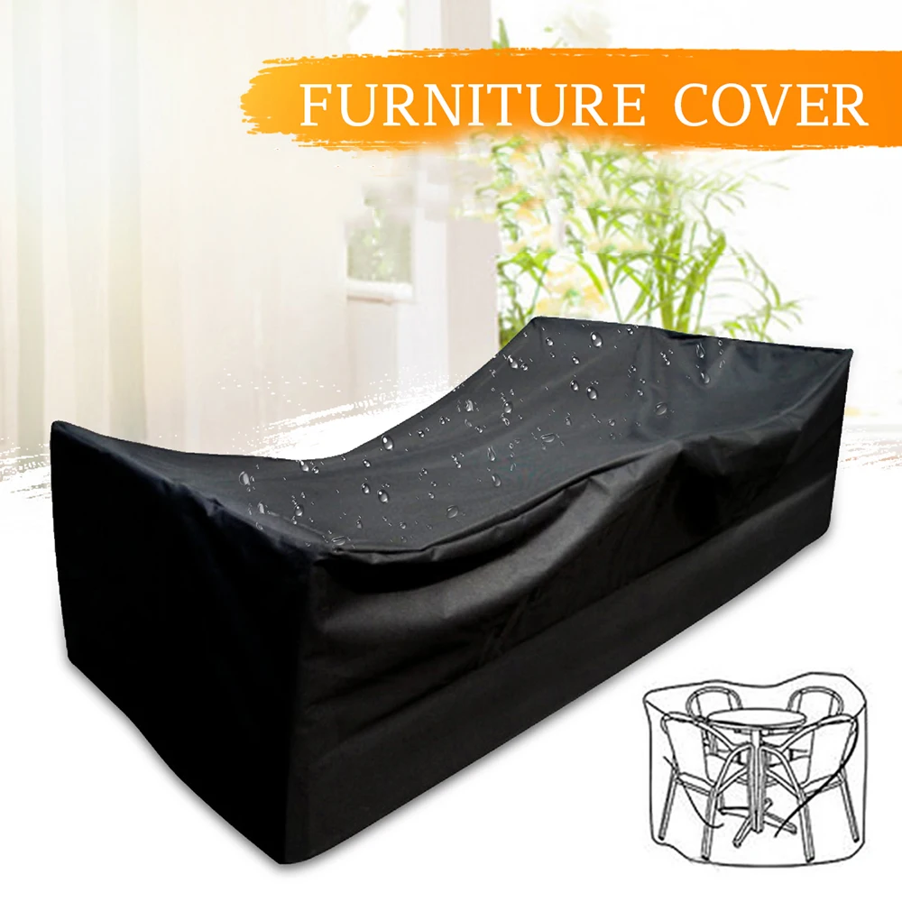 

Portable Furniture Covers Outdoor Garden Furniture Dustproof Cover Waterproof Furniture Shelter Polyester Protection Covers