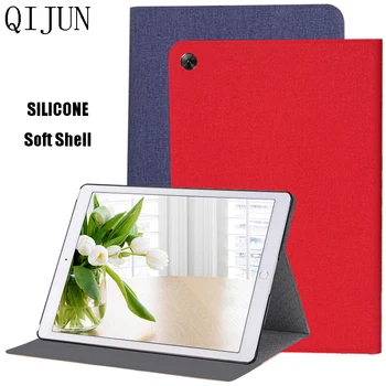 

Flip Tablet Case For Huawei MediaPad M5 Lite 10.1 BAH2-L09 BAH2-W19 10.1'' All-inclusive Protection Cover Silicone Soft Shell