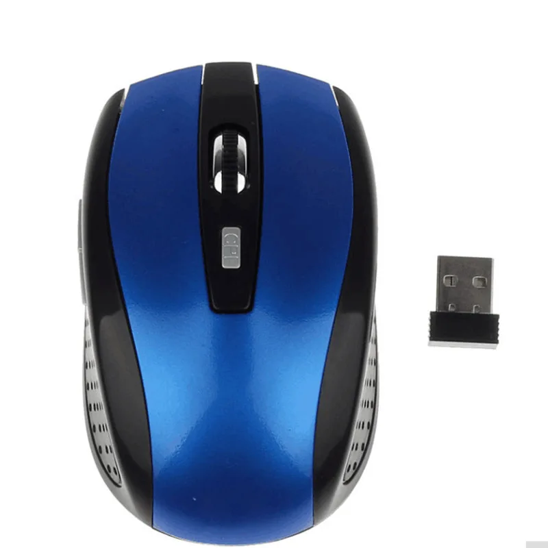 

Game Supplies Mouse Wireless Cordless Optical USB Interface PC 3 Colors Accessories 2.4GHz