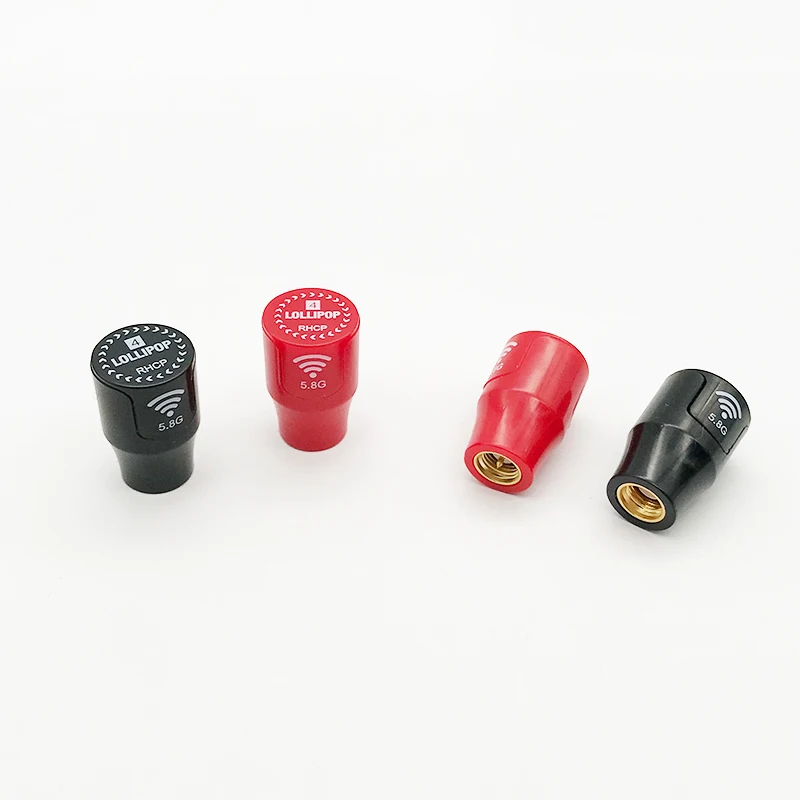 Hf4f66b1379d34892bc32c5569f8c3cdeA New Lollipop 4 Smaller and lighter 5.8G 2.5dBi Gain RHCP Antenna SMA RP-SMA MMCX UFL Connector For RC FPV Racing Drone Model