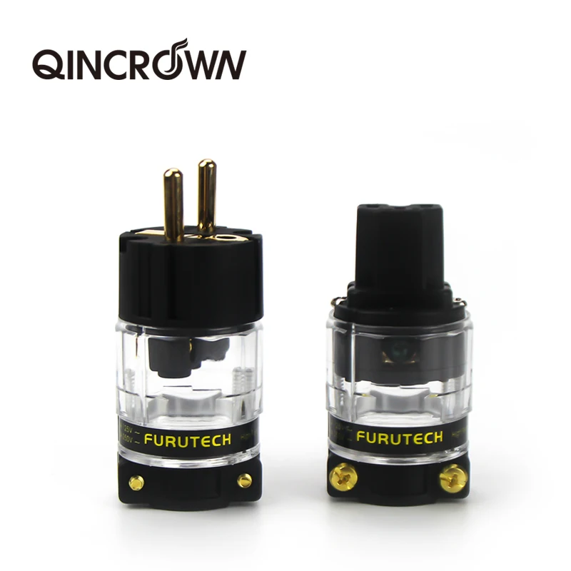 FURUTECH FI-11M(Cu)/FI-11 Cu вилка усилителя мощности звуковых частот 24K позолоченный IEC разъем 15A/125 В Hifi mathihur h