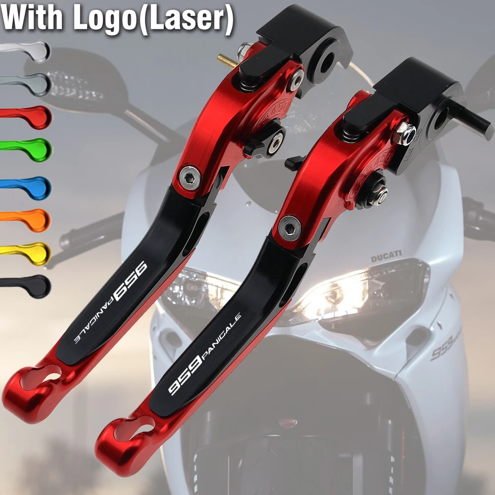 

Для Ducati 959 Panigale 2016, рычаги тормоза мотоцикла, Регулируемый рычаг тормозной муфты из алюминия