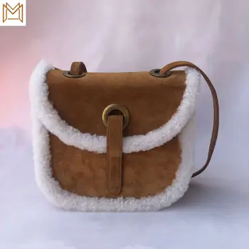 

2019 Woman Package Single Shoulder Messenger Genuine Leather Woman Package