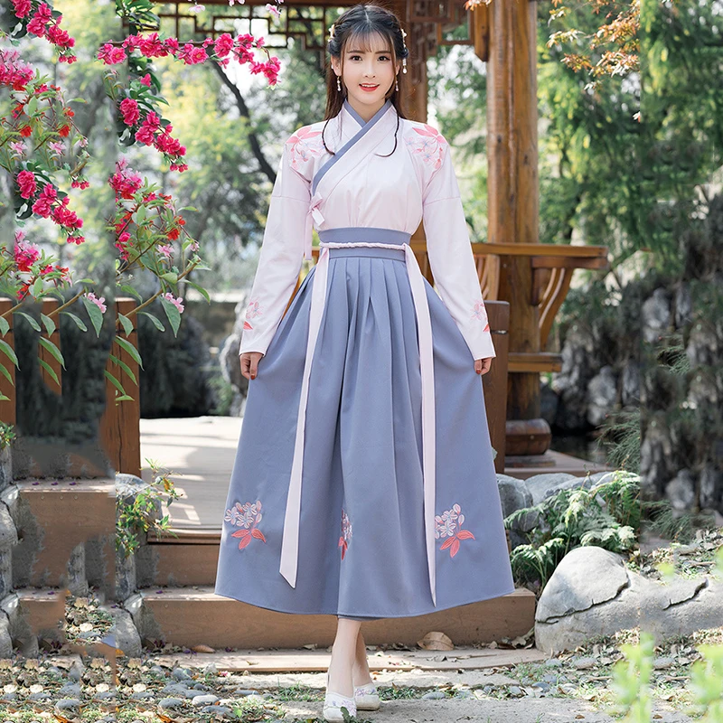Костюм для классических танцев Refom Hanfu женское Восточное сказочное платье с