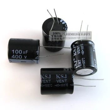 

Free Delivery. Electrolytic capacitor 100 uf 400 v volume 18 x30mm capacitor 18 * 30 mm