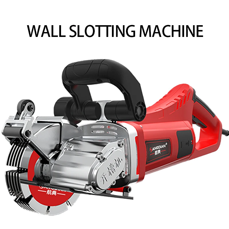 

Slotting machine dust-free water and electricity installation engineering wall slot machine automatic cutting machine artifact