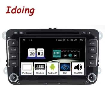 

Idoing 7"2din Car Android 9.0 Radio Player For Volkswagen Touran Passat B6 PX5 4G+64G 8Core IPS screen GPS Navigation Multimedia