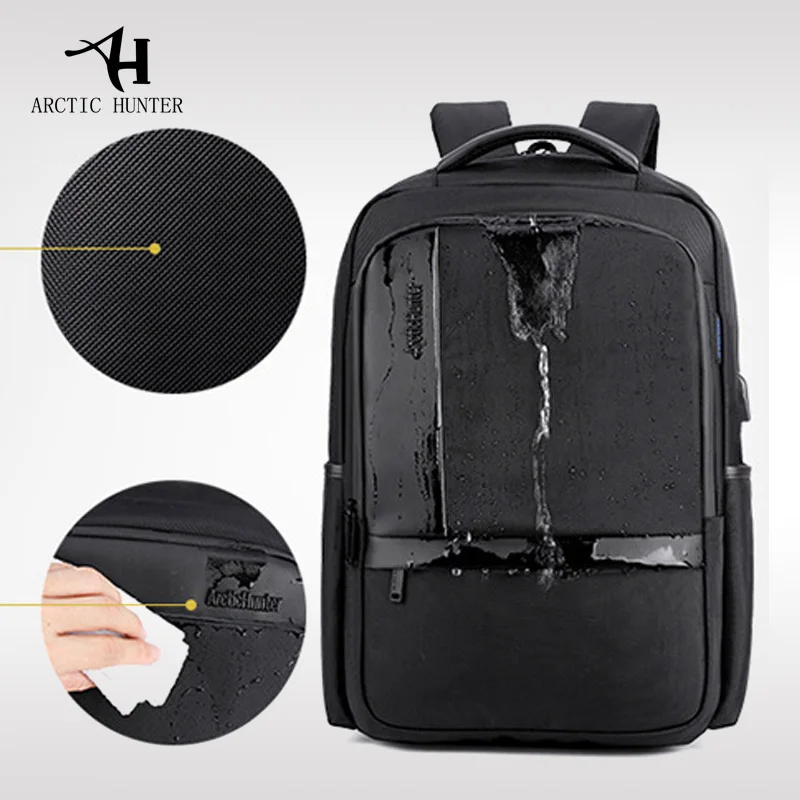 ARCTIC HUNTER casual men 's shoulder bag nylon waterproof college students bag computer bag backpack school bags double eleven