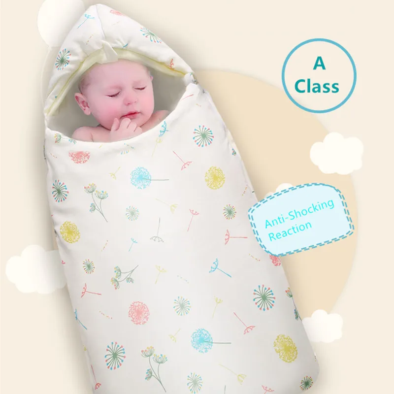 Baby Sleeping Bag Diaper Cocoon For Newborns Blanket Envelope Sleep sacks Cartoon Pattern New Envelopes | Мать и