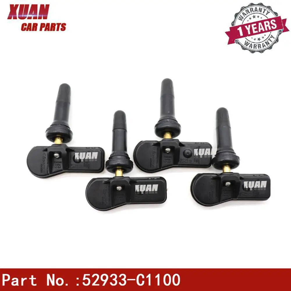 52933-C1100 TPMS датчик контроля давления воздуха в шинах для hyundai Creta IX25 i20 Coupe ix35 Sonata LF