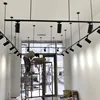 Hanging Led Track Lights 220V Whole Set  Adjustable Hang Rod Rail 0.5M COB Ceiling Track lamp For Clothing Shop Living Room Home 6