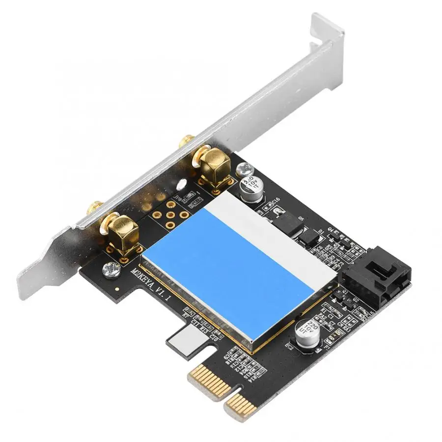 Bluetooth 4,0 настольный адаптер WLAN сетевая карта PCIE Двухдиапазонная 5G 867 Мбит/с для Intel 7265 Поддержка WIN7/WIN8/WIN8.1/WIN10