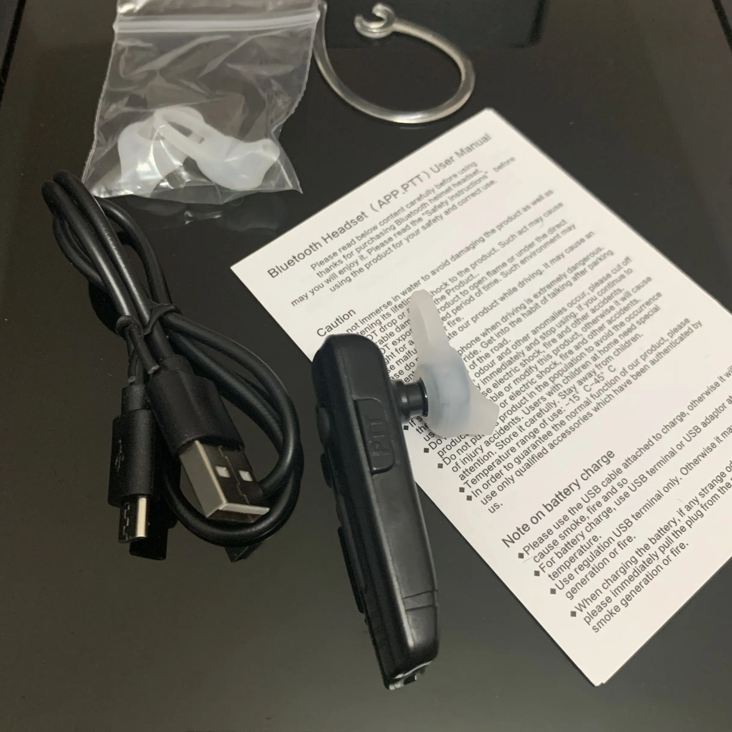 オールノット 無線アプリ（Zello）用Bluetooth対応PTTボタン