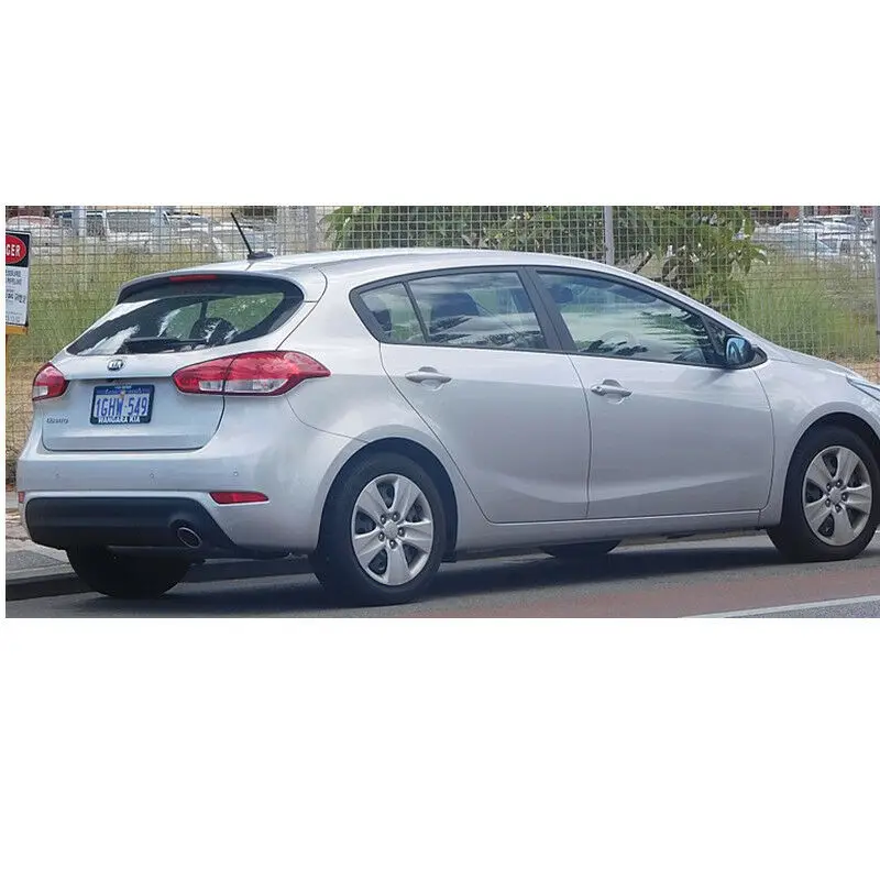Стальная Нижняя оконная хромированная отделка крышки отделка 8 шт для Kia Forte K3 Cerato