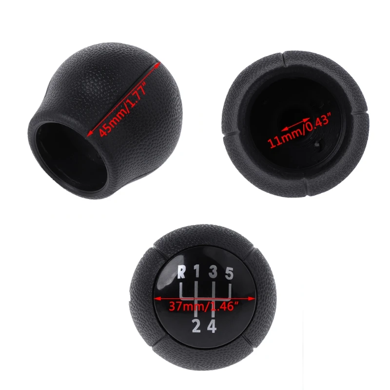 5 Speed Manual Gear Shift Knob For Opel Astra F G Sintra Tigra Corsa Zafira Vectra B E7CA