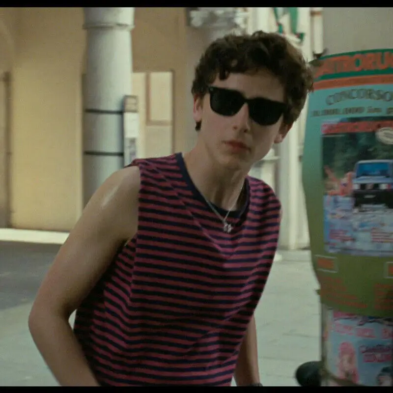 Movie Call By Your Name Timothee Chalamet Elio T-shirt Sleeveless Shirt Top Tee - Tank Tops - AliExpress