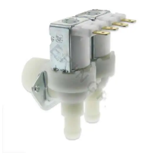 23010 Twin / Double Water Inlet Solenoid Valve For Brema Ice Machine 23502 240v Washing