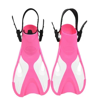 

AF701 Adjustable Children Kids Super-soft Snorkeling Swimming Fins Long Flippers Comfortable Diving Training Equipment New