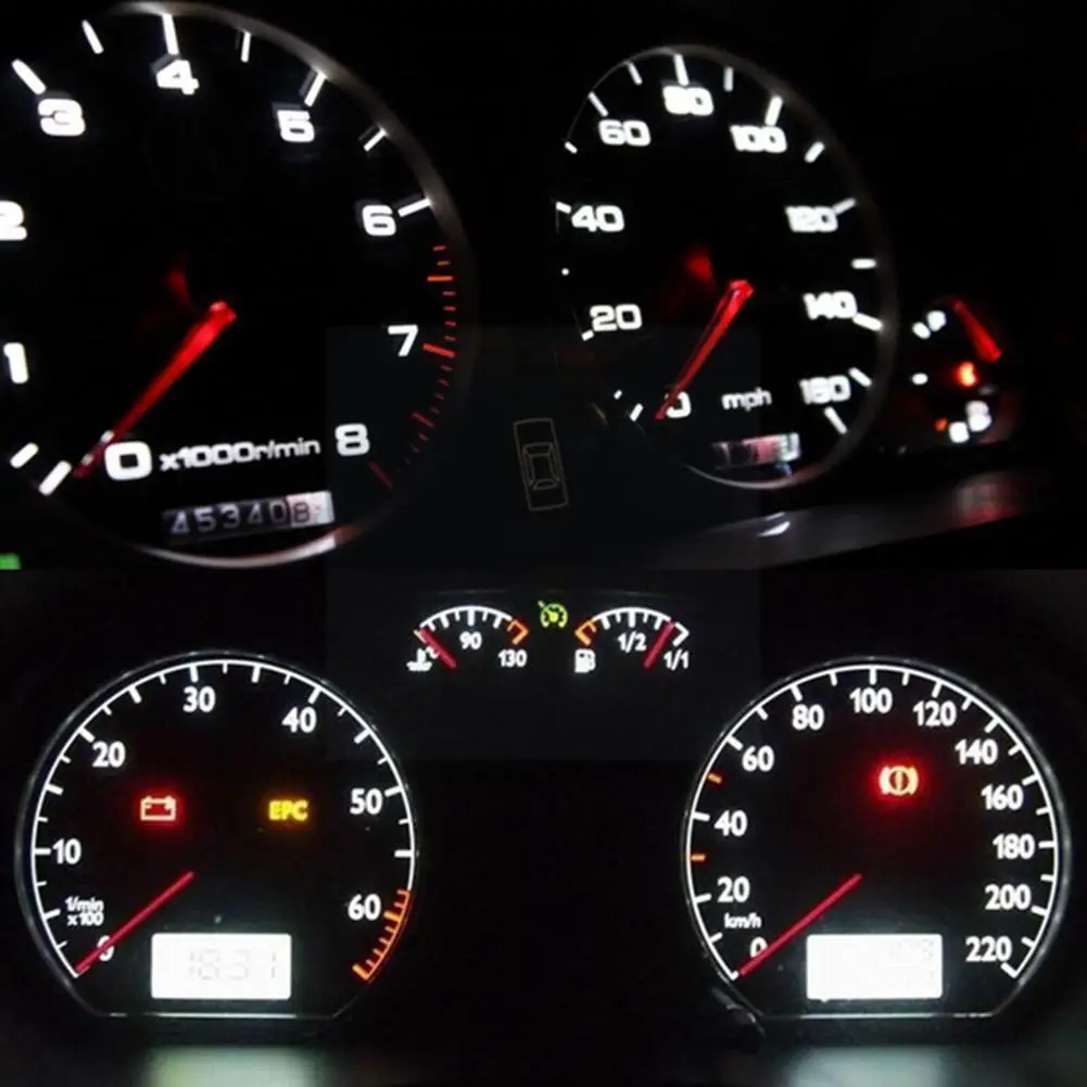 10pcs car dashboard lights suitable For air conditioning speed variable radio/switch and dashboards M5W8 | Автомобили и мотоциклы