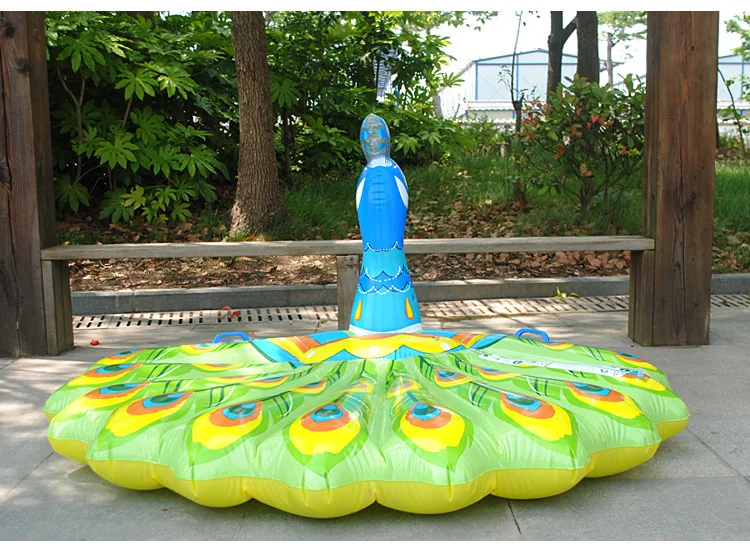 Peacock Float Inflatable Toy Riding Animal Buoy Spot Inflatable Pool Adult Inflatable Chair Watermelon Summer Toys