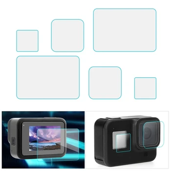 

1Set Ultra-Clear Sn Protector Tempered Glass Sn Film for GoPro Hero 8 Camera