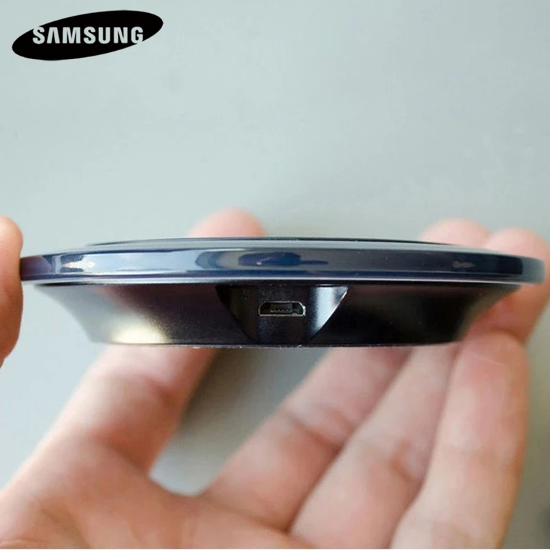 Оригинальное Беспроводное зарядное устройство для Samsung Galaxy S8 G9200 S6 S6Edge G9250 G9280 S7